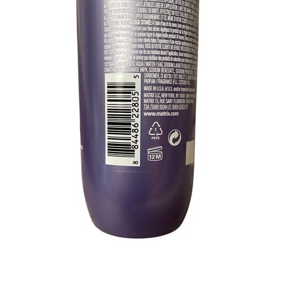 Matrix Total Results Color Obsessed So Silver Shampoo 10.1oz 300ml Purple - Picture 3 of 3